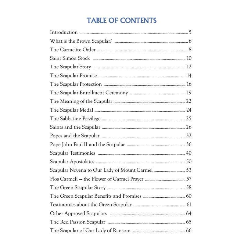 Christian Brands Catholic - Aq Prs Scapular Prayer Bk