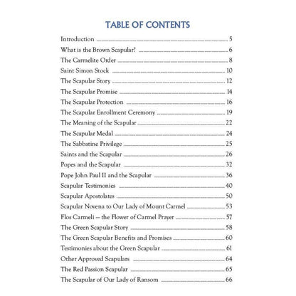Christian Brands Catholic - Aq Prs Scapular Prayer Bk