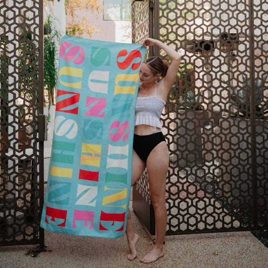 Katydid - Sunshine Quick Dry Beach Towel