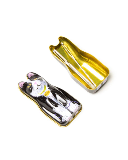 DEGEN - Black Cat Tin - Tapestry Needles