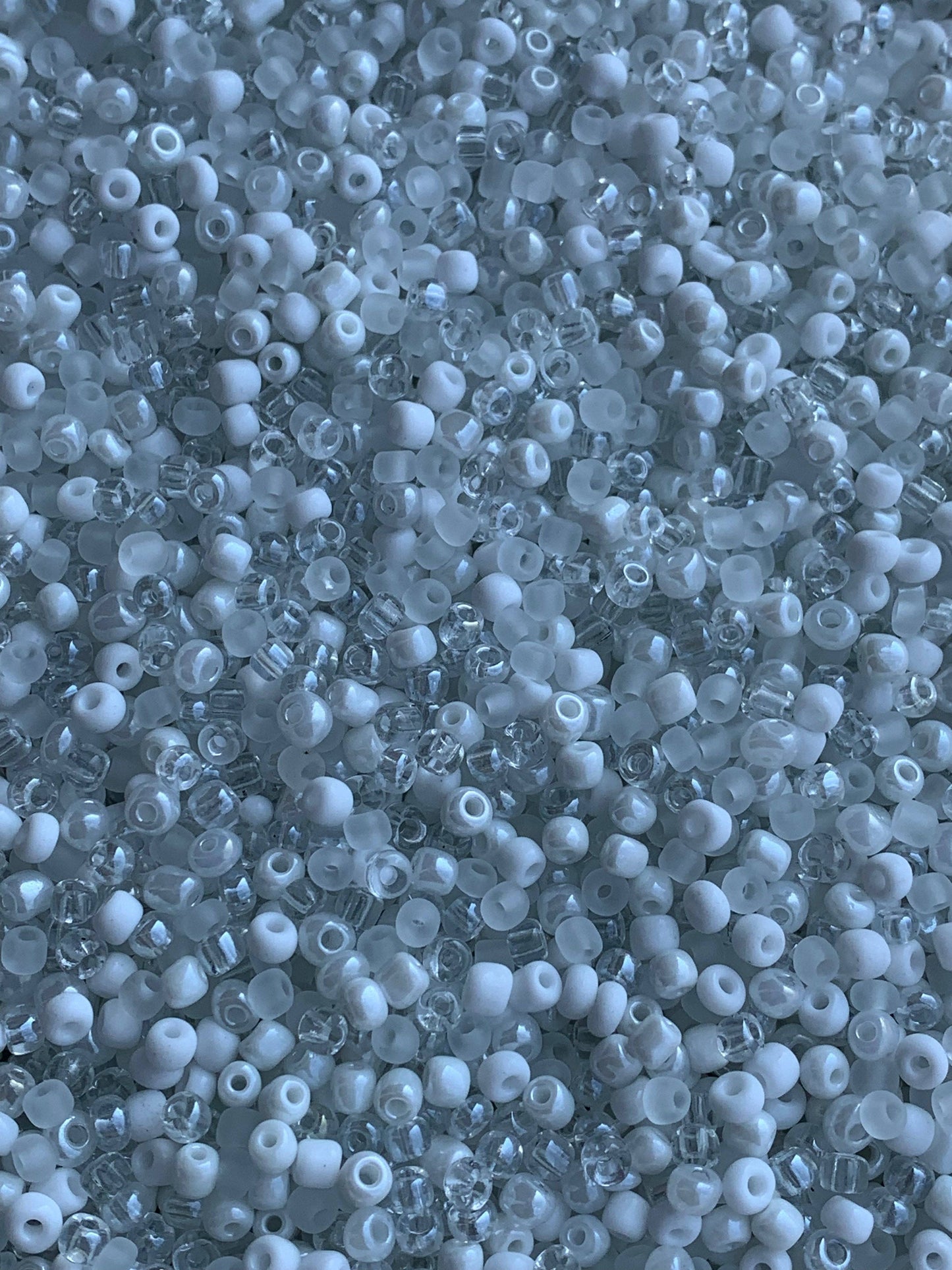 MaddieMayShop - 6/0 Seed Beads Mix,  Glass Beads/450 Grams