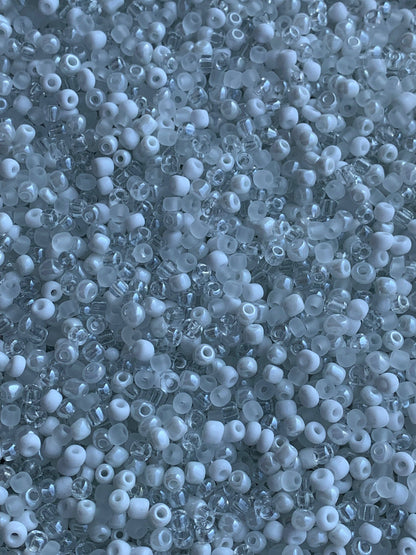 MaddieMayShop - 6/0 Seed Beads Mix,  Glass Beads/450 Grams