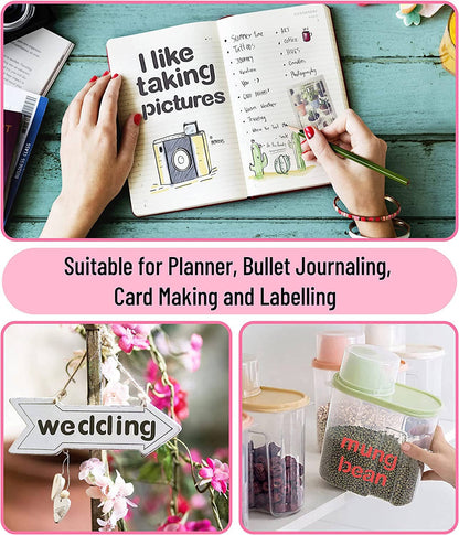 Mr. Pen - Creative Bible Journaling Stencil Set - 14 Sheets