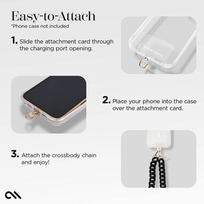 Case-Mate - Black Chain Phone Crossbody