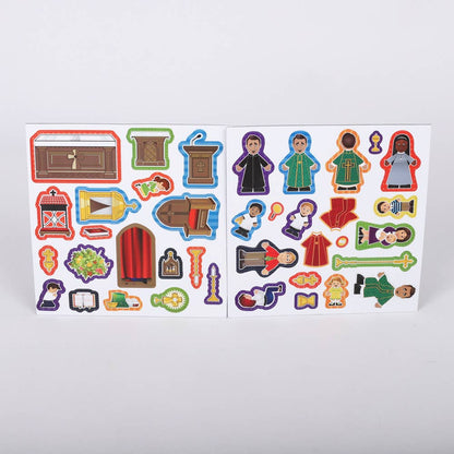 Swanson Christian Products - Toy Playset Magnet My Little Church