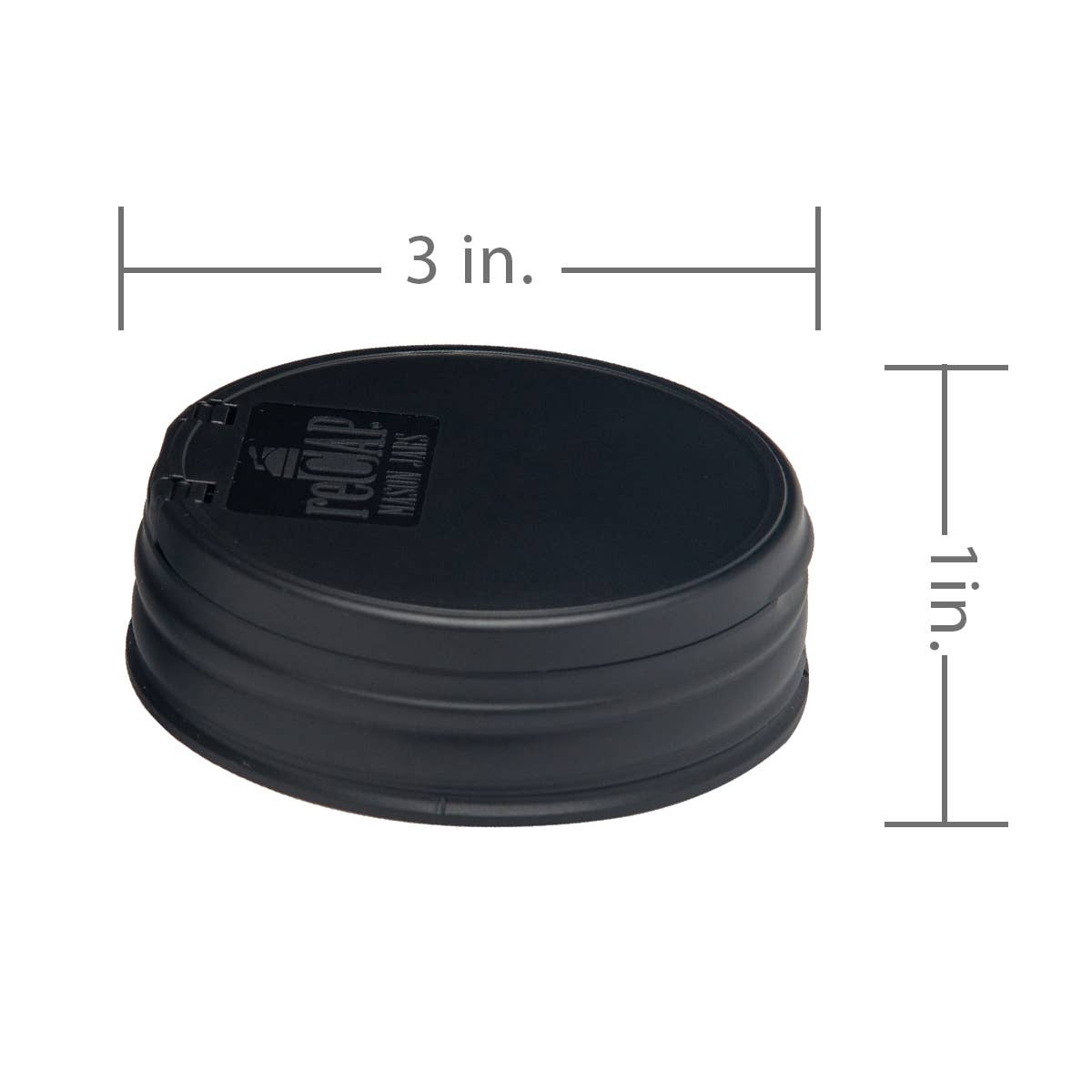 ReCAP® Mason Jars Flip Lid | UNPACKAGED | Case of 25