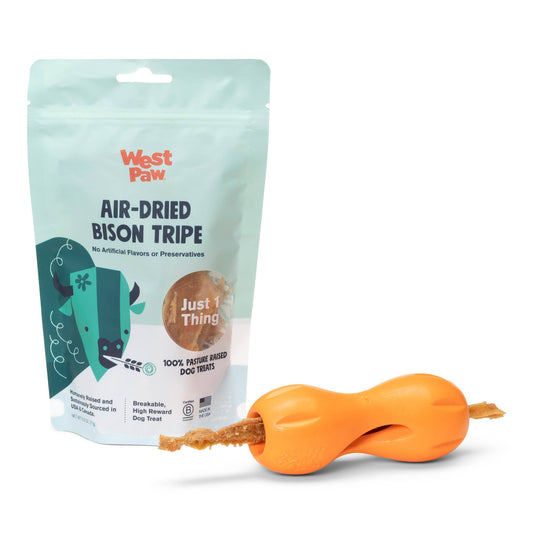 West Paw - Air-Dried Bison Tripe Single Ingredient Dog Treats