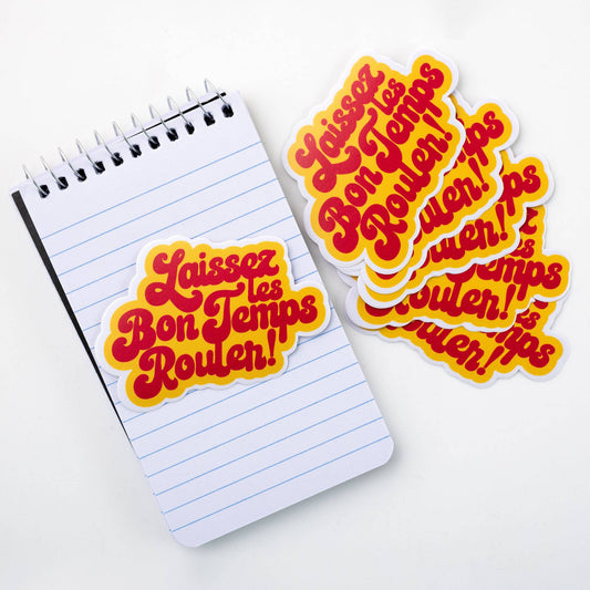 THE PARISH LINE - Sticker - laissez Bon Temps Rouler
