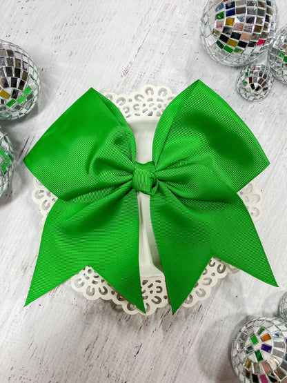 The Hair Bow Company - 6" Cheer Bow - Alligator Clip - 15 Colors - Dance Team Bows