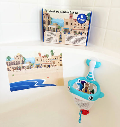 Saintly Heart LLC - Jonah and the Whale Bath Set