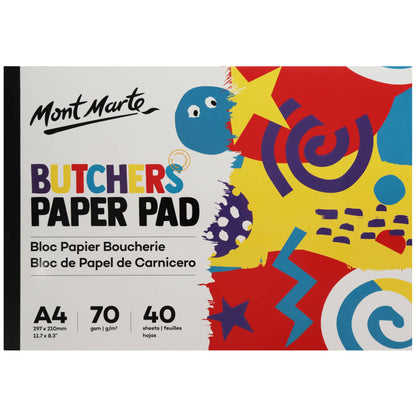 Mont Marte Usa, Inc. - Butchers Paper Pad A4 70gsm 40 sheets