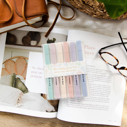 The Daily Grace Co - Muted Pastel Highlighters - OUR BEST SELLER!