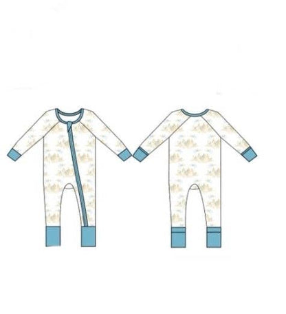 Sweet Bay Clothing - Nativity  Zipper Onesie