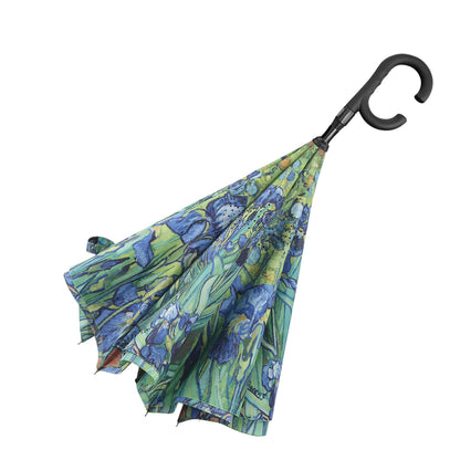 RainCaper - RainCaper van Gogh "Irises" Reverse Umbrella