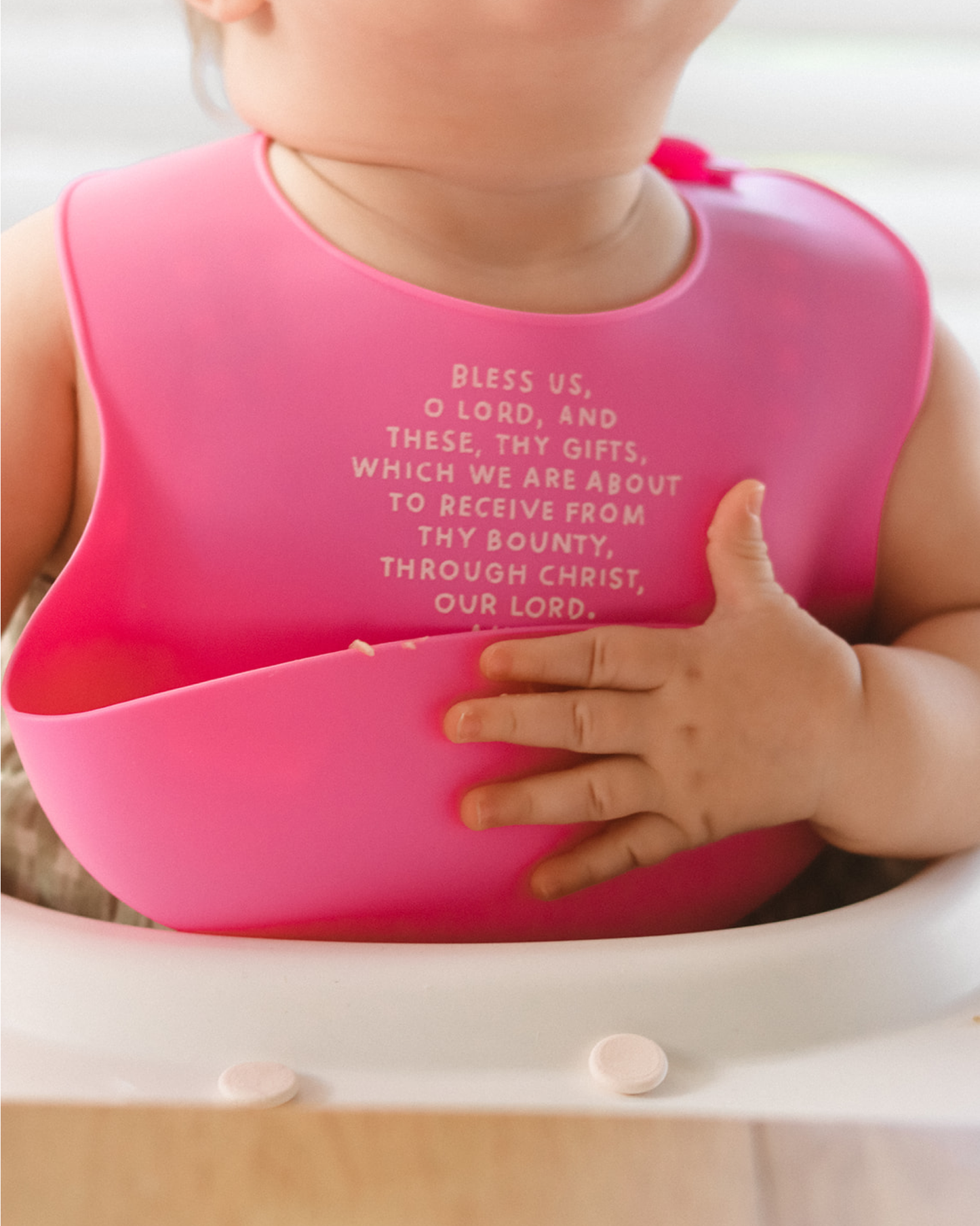 Be A Heart - Meal Blessing Silicone Bib