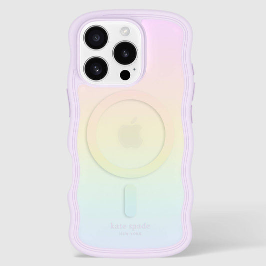 Case-Mate - Kate spade new york iPhone 16 Pro Wavy Opal Iridescent