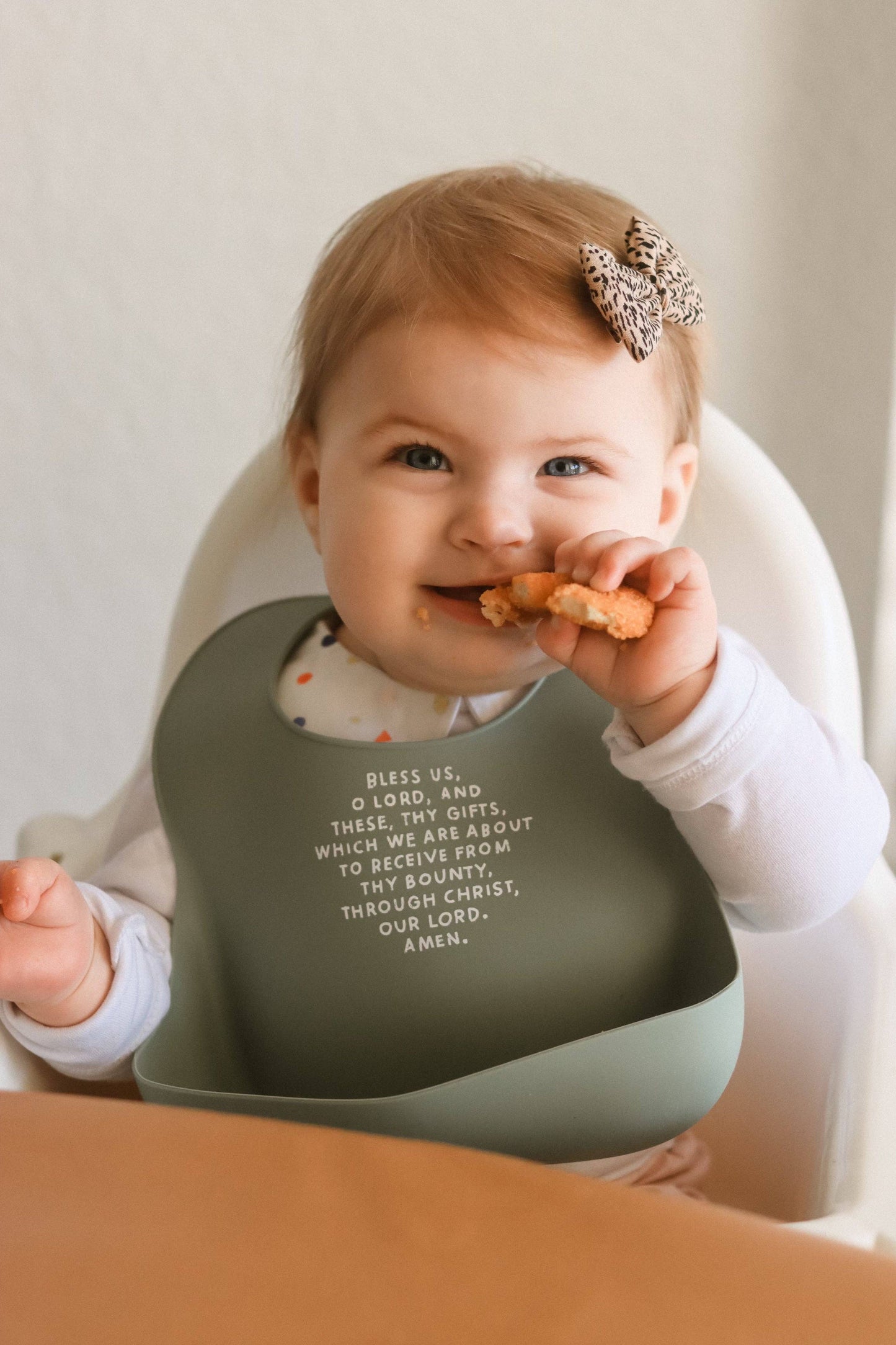 Be A Heart - Meal Blessing Silicone Bib