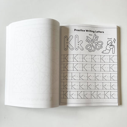 The Little Rose Shop - Catholic ABC Preschool Kindergarten Activity Workbook