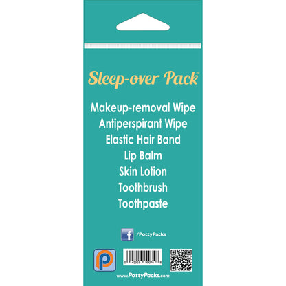 Potty Packs - Sleep-Over Pack: Your Essential Overnight Beauty Kit