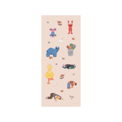 Mindful and Co Kids USA - Sesame Street Print Kids Yoga Mat