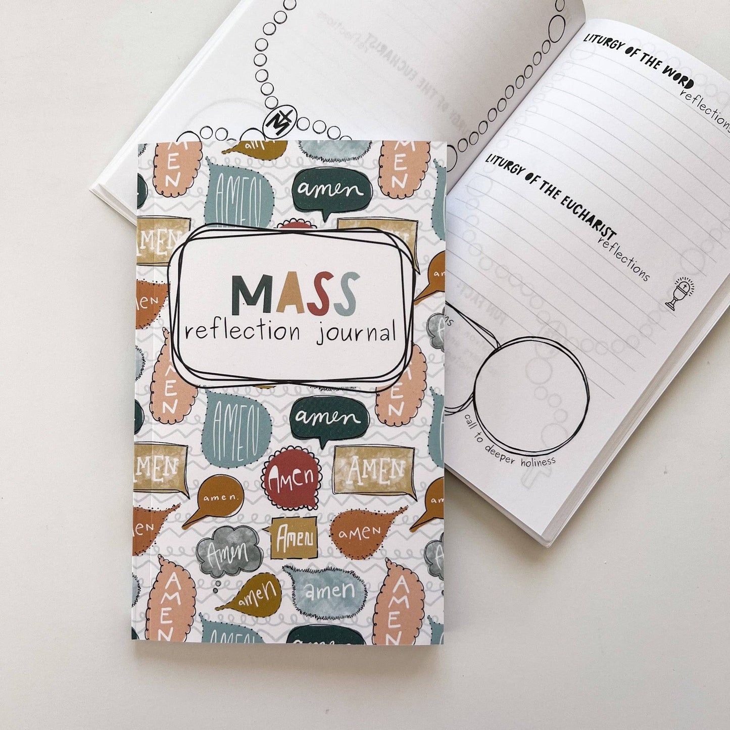 The Little Rose Shop - My Mass Reflection Journal
