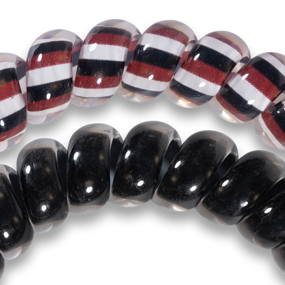 TELETIES - Spiral Hair Coil | Small | Univ. of South Carolina Hair Ties