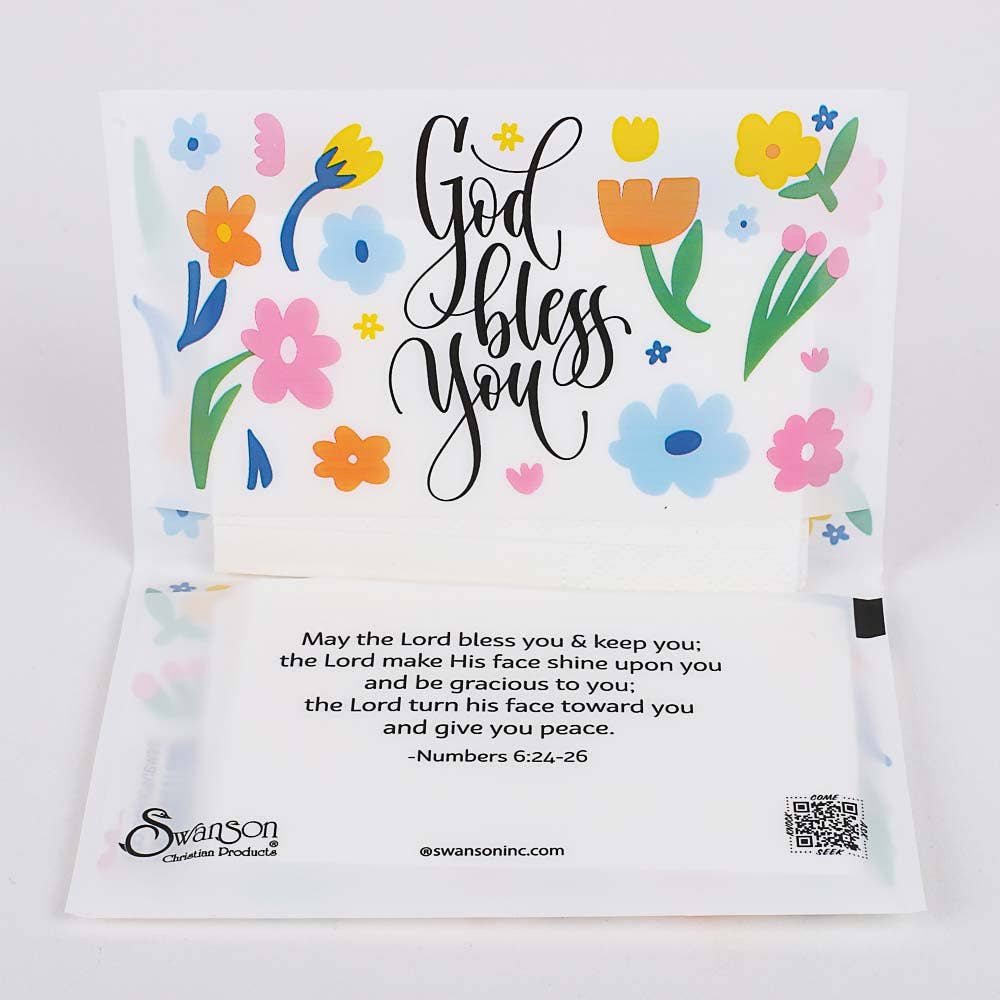 Swanson Christian Products - Tissue Packs - God Bless