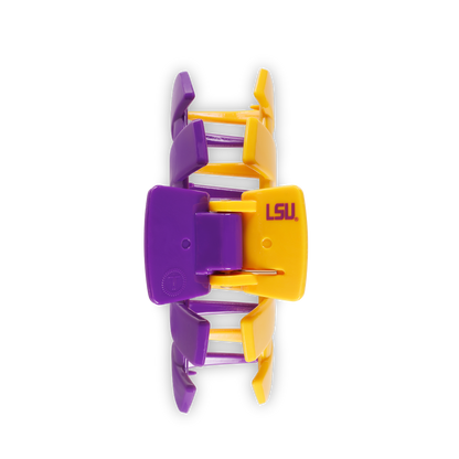 TELETIES - Classic College Hair Clip | Large | LSU