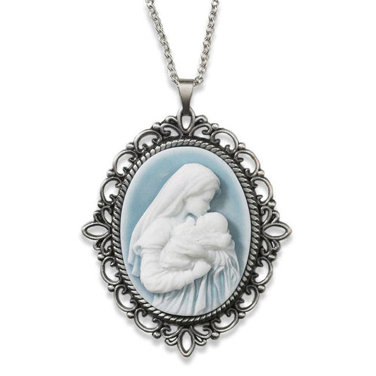 Christian Brands Catholic - Mother'S Kiss Cameo Slv Pnd
