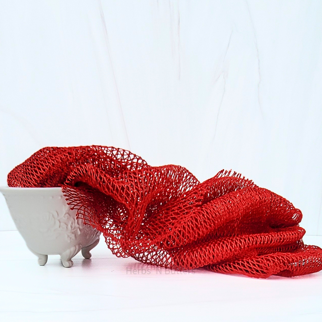 Herbs 'N Butters - African Exfoliating Net Bath Sponge 45"