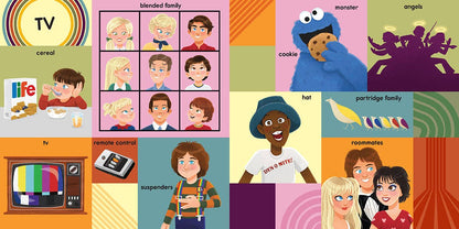 First 100 Words From the 70s (Highchair U/board book)