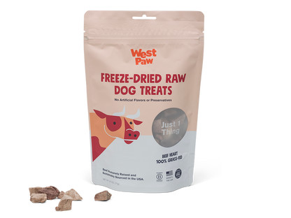 West Paw - Freeze-Dried Beef Heart Single-Ingredient Treats