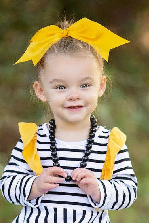 The Hair Bow Company - 6" Cheer Bow - Alligator Clip - 15 Colors - Dance Team Bows