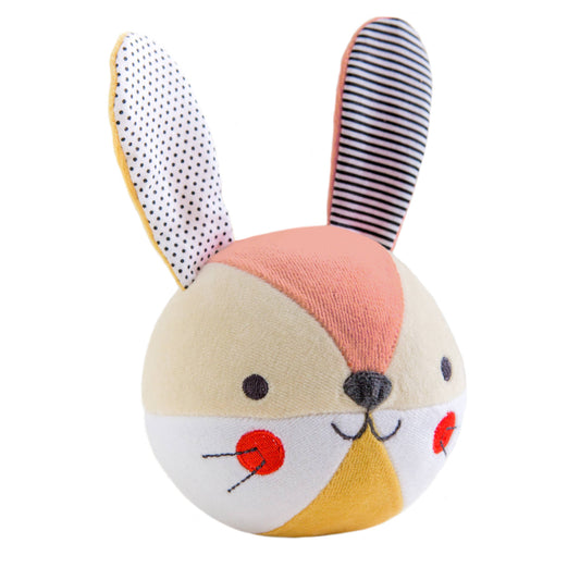 Chronicle Books - Organic Soft Chime Ball Baby Bunny