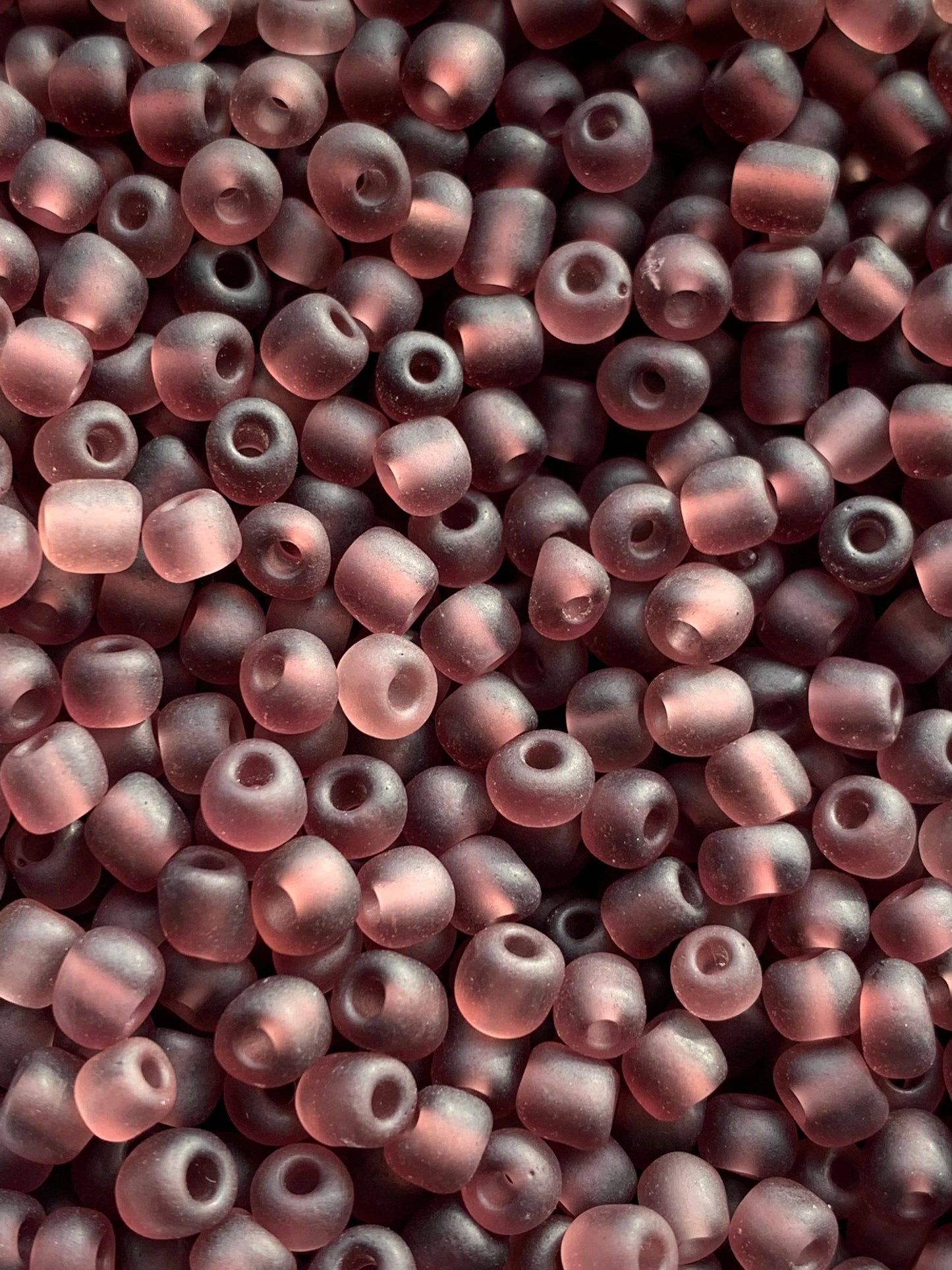 MaddieMayShop - Frost Glass seed beads, 6/m glass beads, Seed Beads Bulk