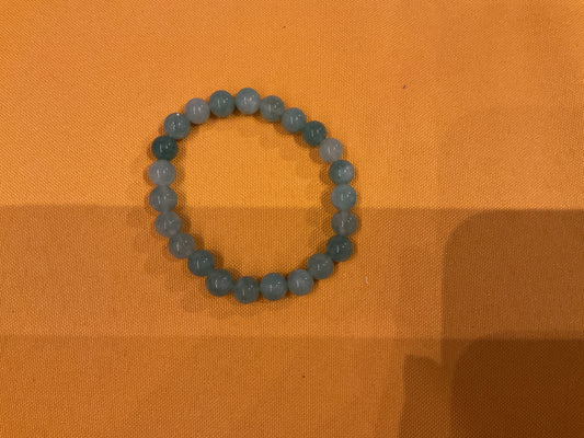Green adventurine bead bracelet