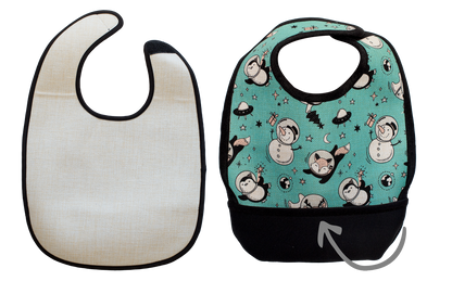 Hogg Outfitters - SUBLIMATION BABY BIB W/ SPILL POCKET