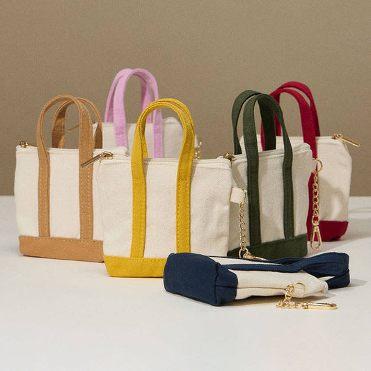 Sensibling Corp. - Mini Canvas Pouch Bag / Bag Charm