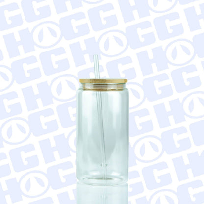 Hogg Outfitters - 16oz SUBLIMATION CLEAR GLASS CAN TUMBLER