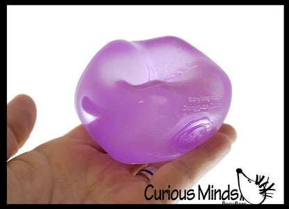 Curious Minds Toys - 1 Nee Doh Nice Cube Ice Sugar Ball - Thick Glue/Gel Stretch