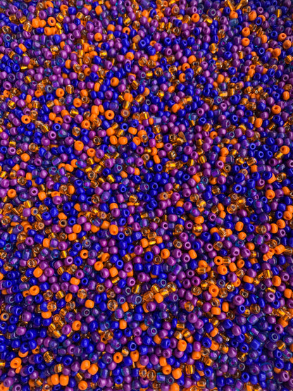 MaddieMayShop - 6/0 Seed Beads Mix,  Glass Beads/450 Grams