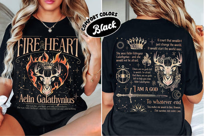 TheKingShirt - Fireheart Aelin Galathynius TOG Merch Shirt Fantasy Tee Gift