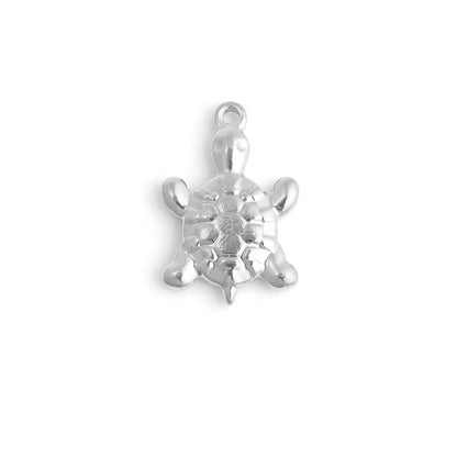 WJW - 18K Gold PVD Stainless Steel Sea Turtle Charm
