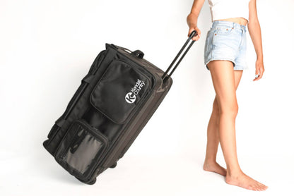 Kendall Country - Collapsible Costume Rolling Dance Bag with Garment Rack -28"