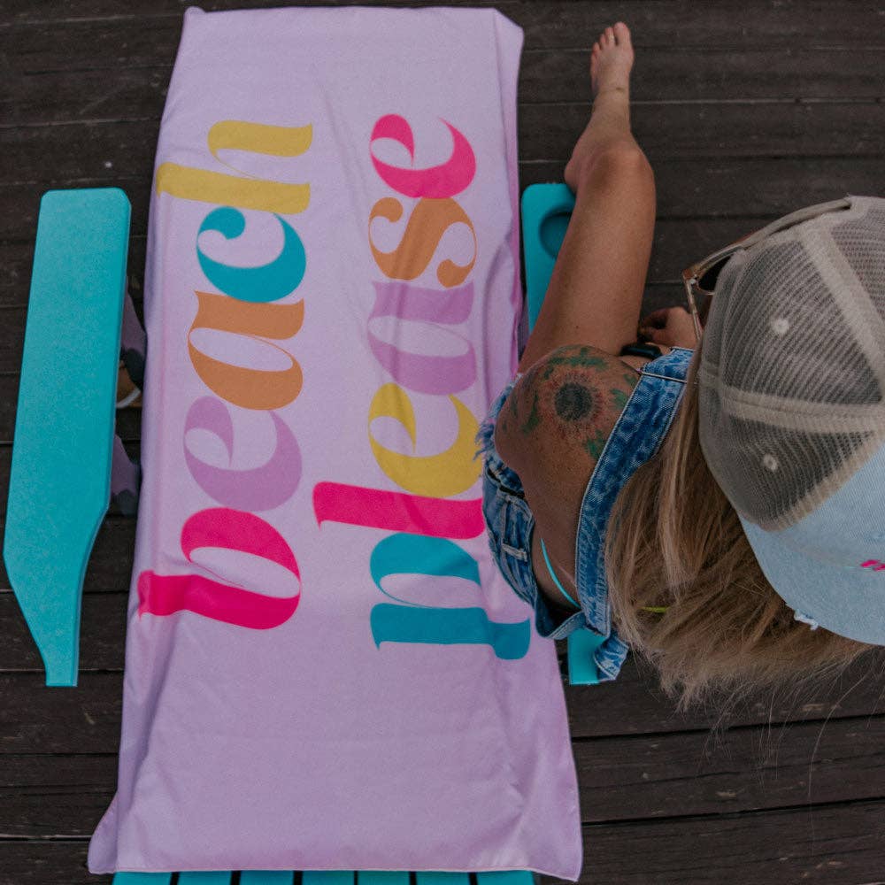 Katydid - Light Pink Beach Please Quick Dry Towel