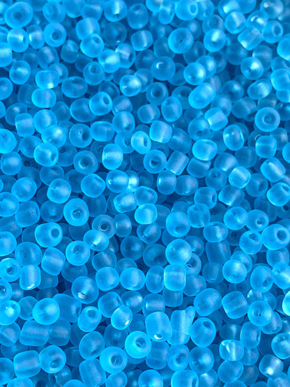 MaddieMayShop - Frost Glass seed beads, 6/m glass beads, Seed Beads Bulk