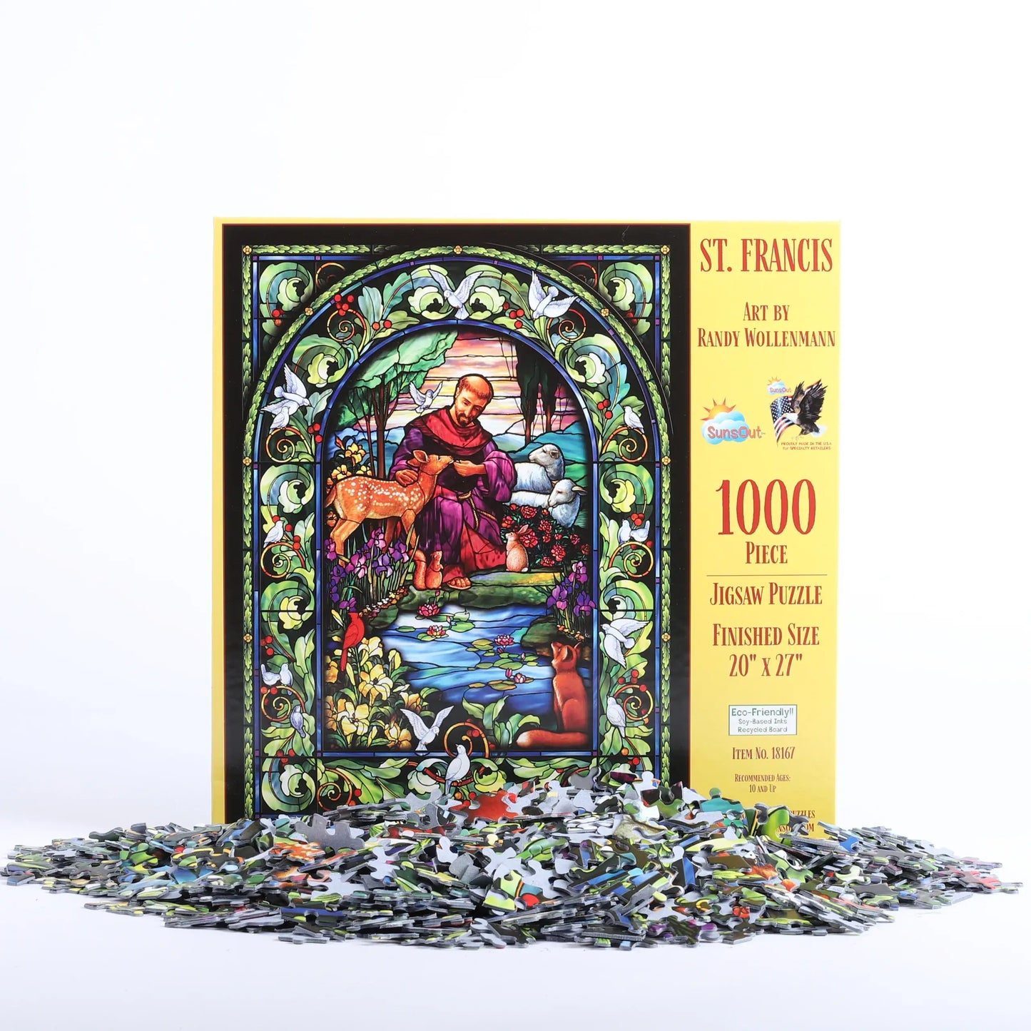 Swanson Christian Products - Puzzle - St. Francis - 1000Pcs