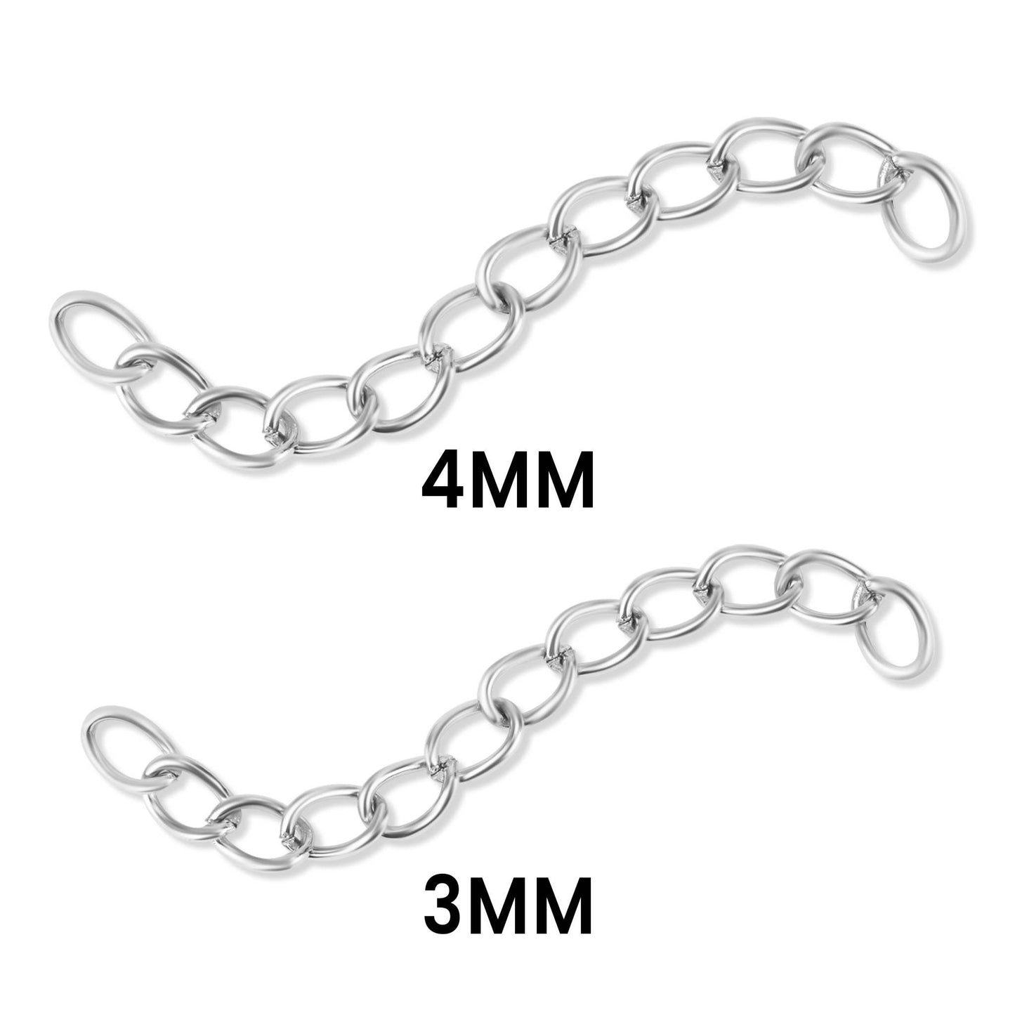 WJW - Stainless Steel 2" Chain Extender
