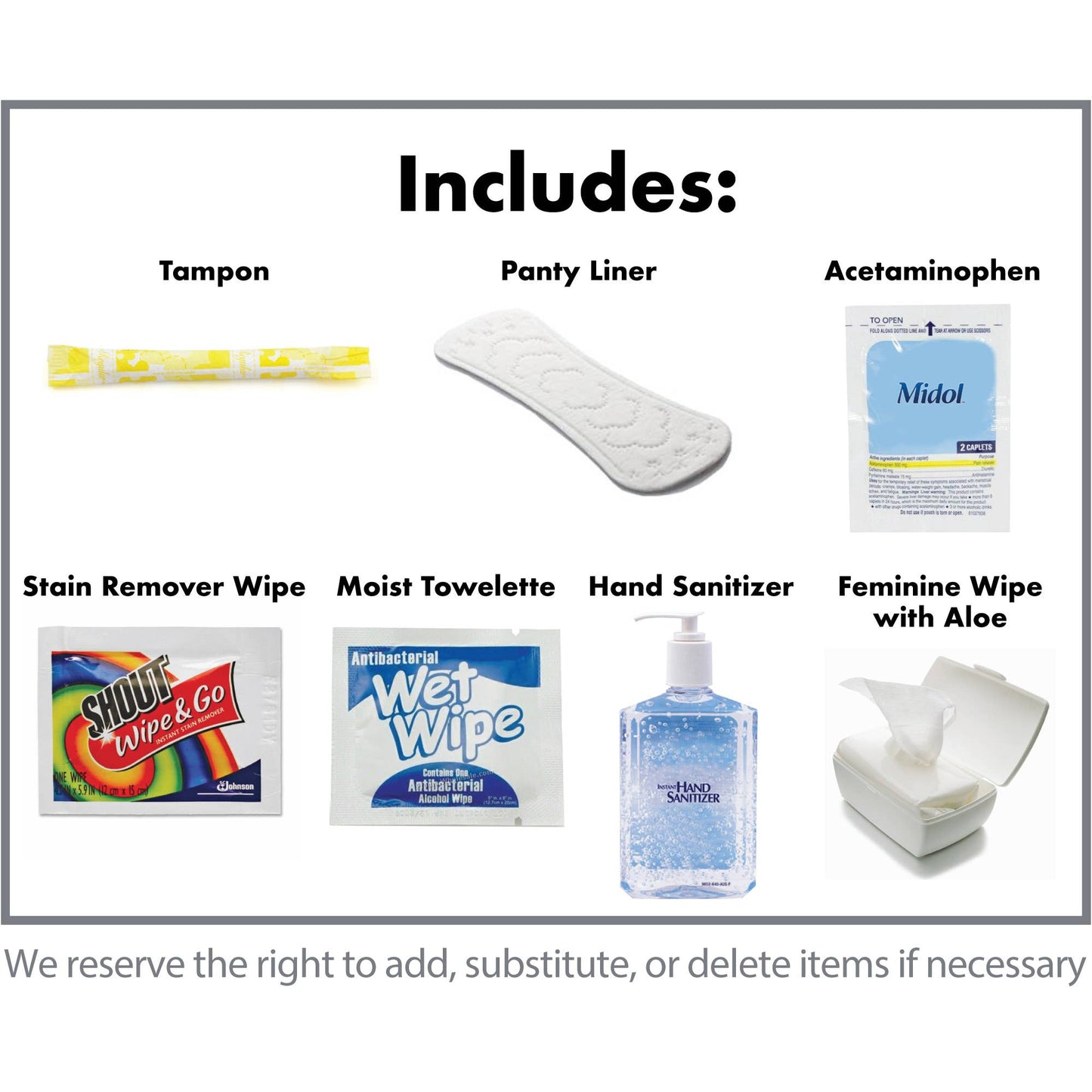 Potty Packs - Period Pack: Ultimate Emergency Care Kit