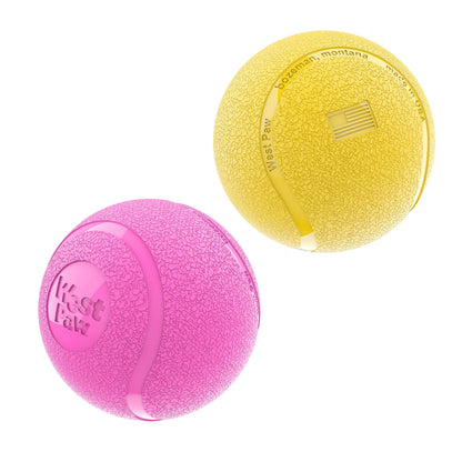 West Paw - Boundr® 2-Pack Dog Toy Ball for Play, Chew, and Fetch